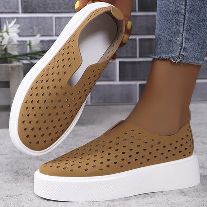 Hollow Flats Slip-on Shoes