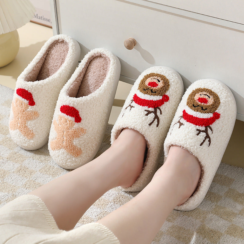 Cartoon Santa Claus Slippers