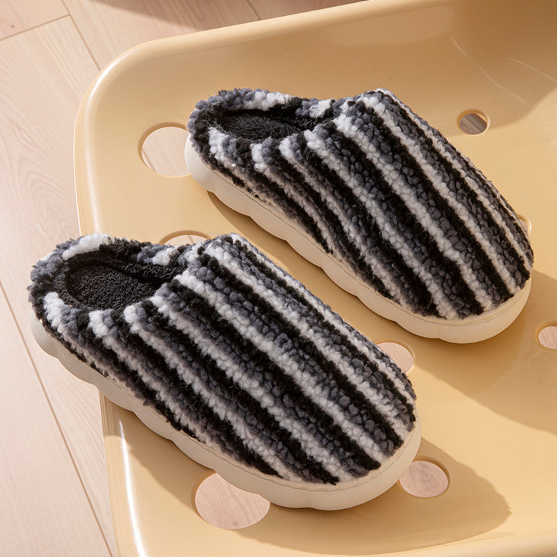 Warm Platform Cotton Slippers