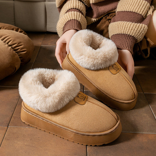 Ankle Wrap Cotton Snow Boots