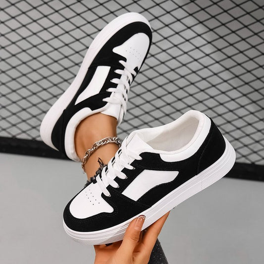 Rubber Sole Casual Sneakers