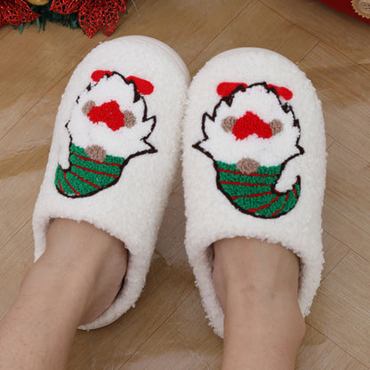 Cartoon Santa Claus Slippers