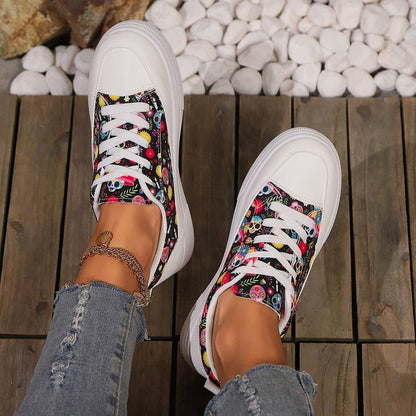 Lace-up Canvas Shoes