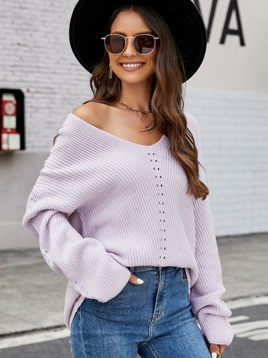 Long Sleeve Sweater With Pocket