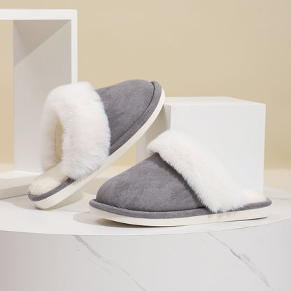 Warm Plush Indoor Slippers