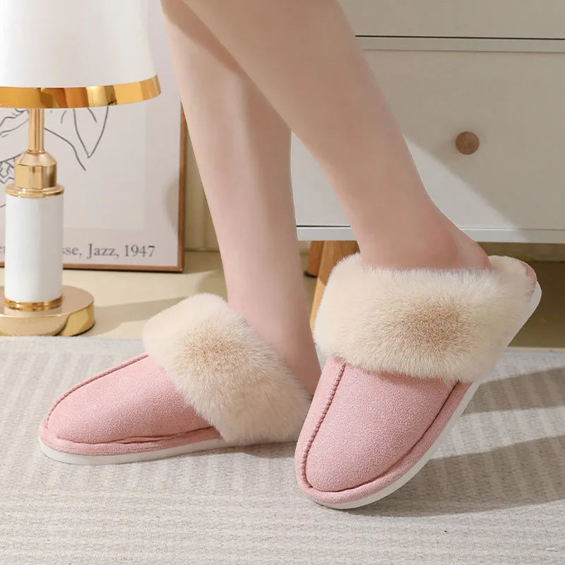 Plush Fuzzy Indoor Slippers