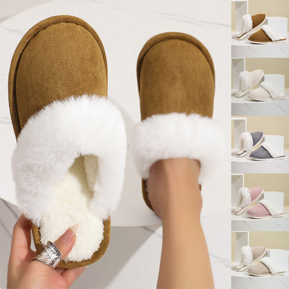 Warm Plush Indoor Slippers