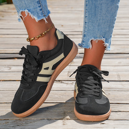 Flat Lace-up Non-Slip Shoes