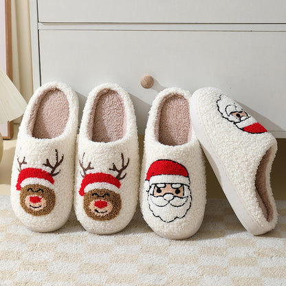 Cartoon Santa Claus Slippers