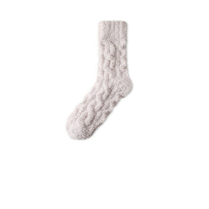 Coral Velvet Home Socks