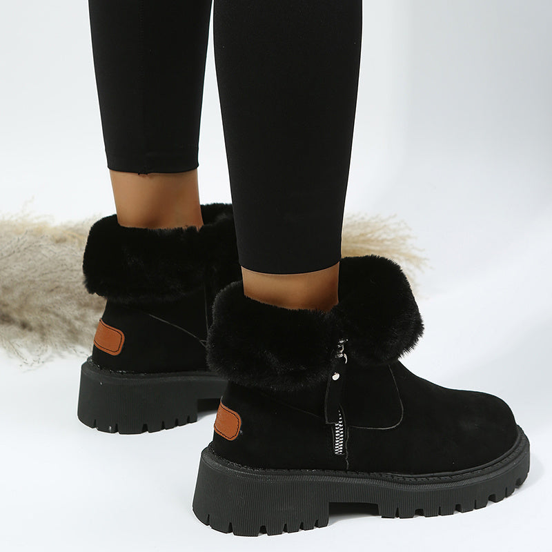 Plush Snow Boots