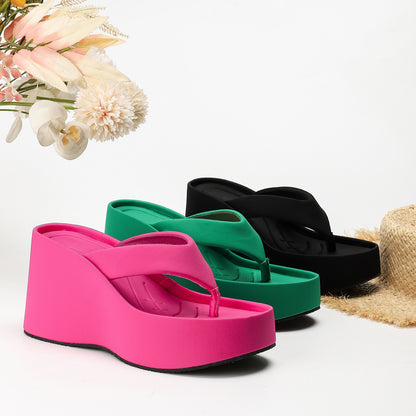 Thick-Soled Slide Sandals