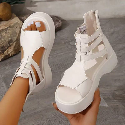 Flat Muffin Roman Sandals