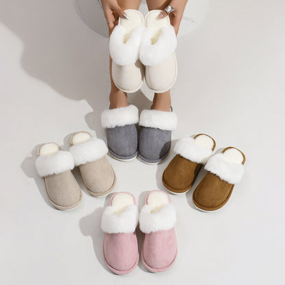 Warm Plush Indoor Slippers