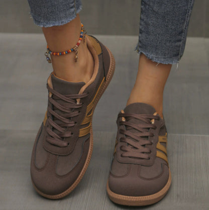 Flat Lace-up Non-Slip Shoes