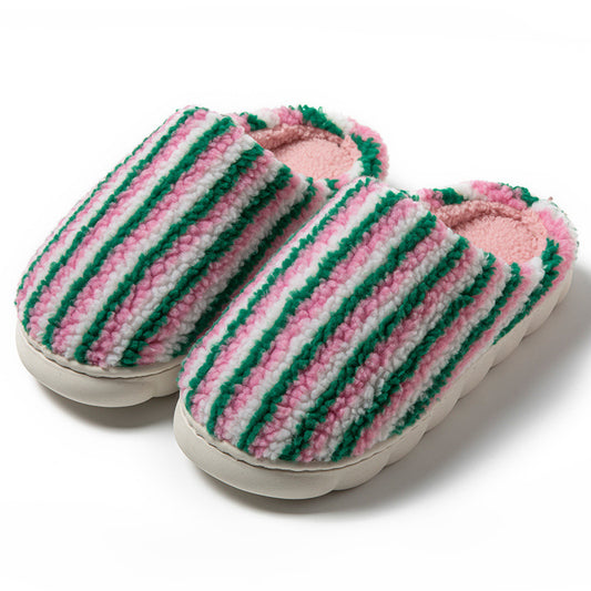 Warm Platform Cotton Slippers