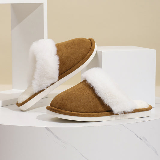 Warm Plush Indoor Slippers