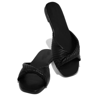 Cozy Solid Color Home Slippers