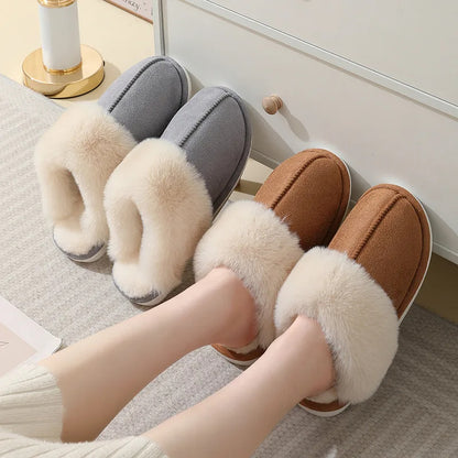 Plush Fuzzy Indoor Slippers