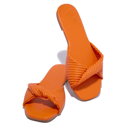 Cozy Solid Color Home Slippers