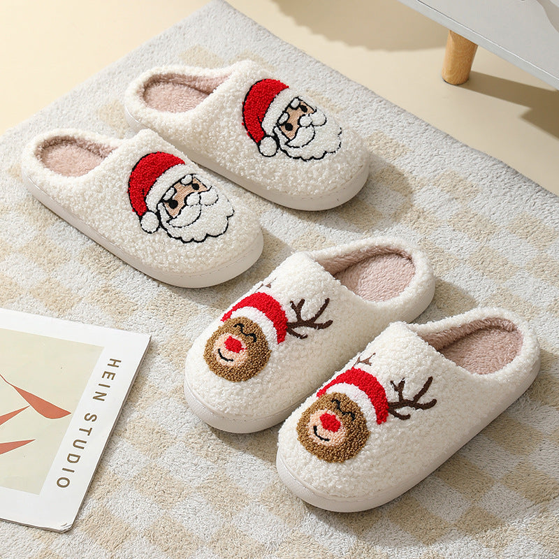 Cartoon Santa Claus Slippers