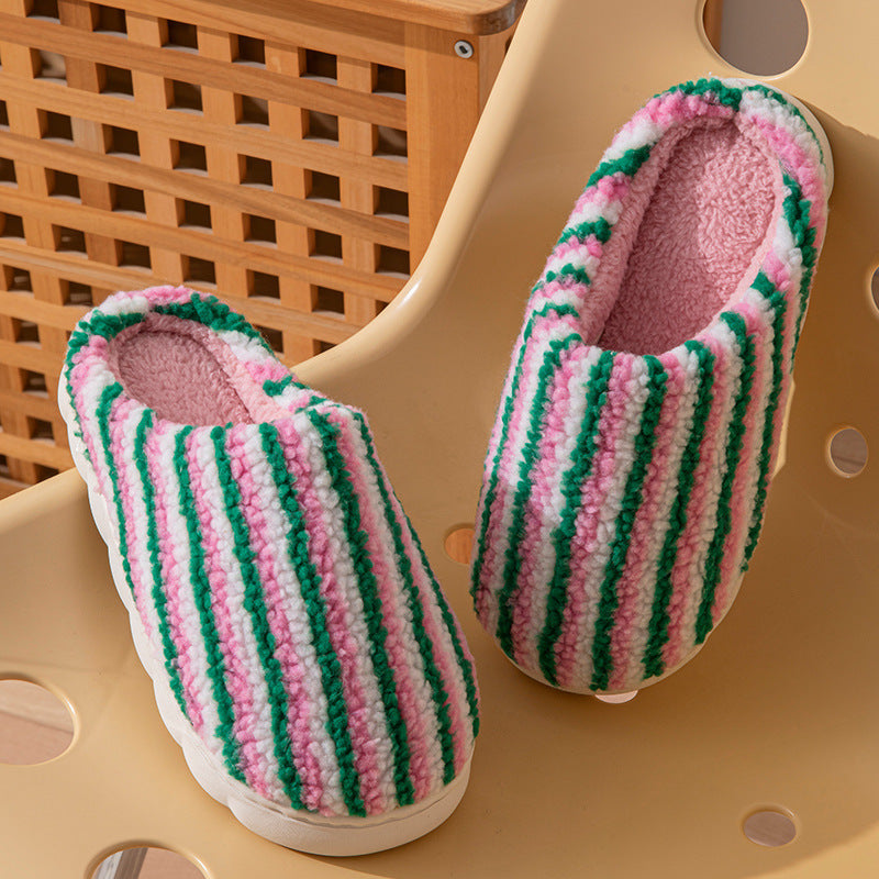 Warm Platform Cotton Slippers