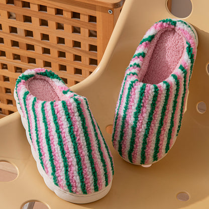 Warm Platform Cotton Slippers