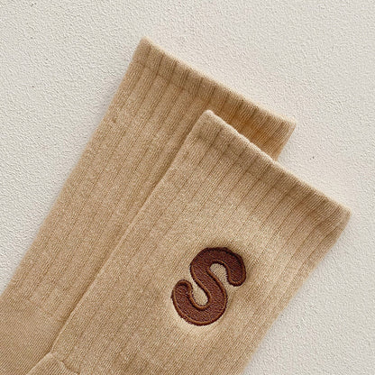 EmbroiS Cotton Socks