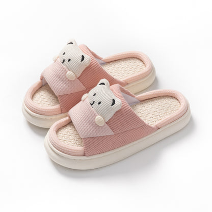 Cute Cartoon Bear Slippers