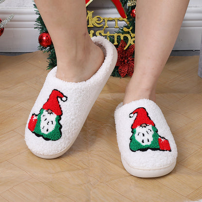 Cartoon Santa Claus Slippers