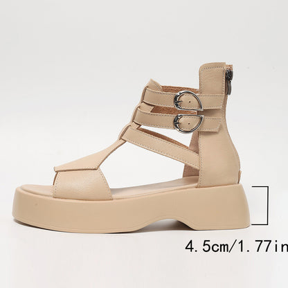 Flat Muffin Roman Sandals