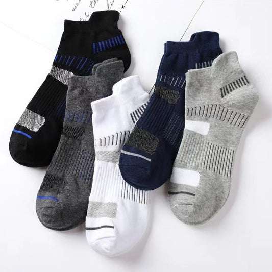 Breathable Mesh Cotton Sports Socks