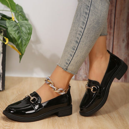 Plus Size Leather Shoes