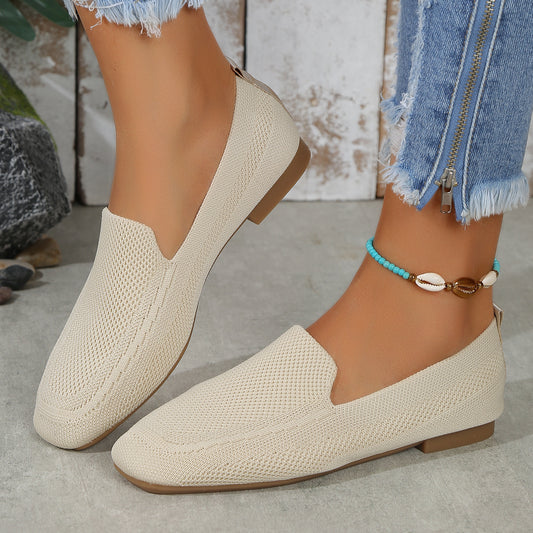 Casual Square Toe Loafers