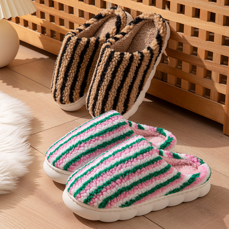 Warm Platform Cotton Slippers