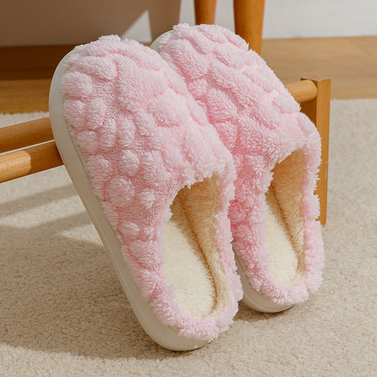 Cartoon Plush Home Slippers